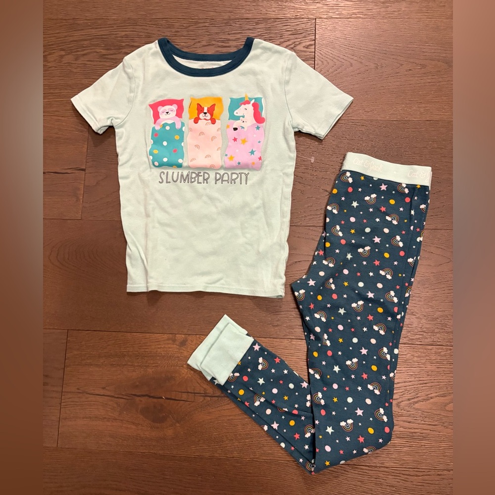 Girls pyjama set sz 10 new with tags ret $49